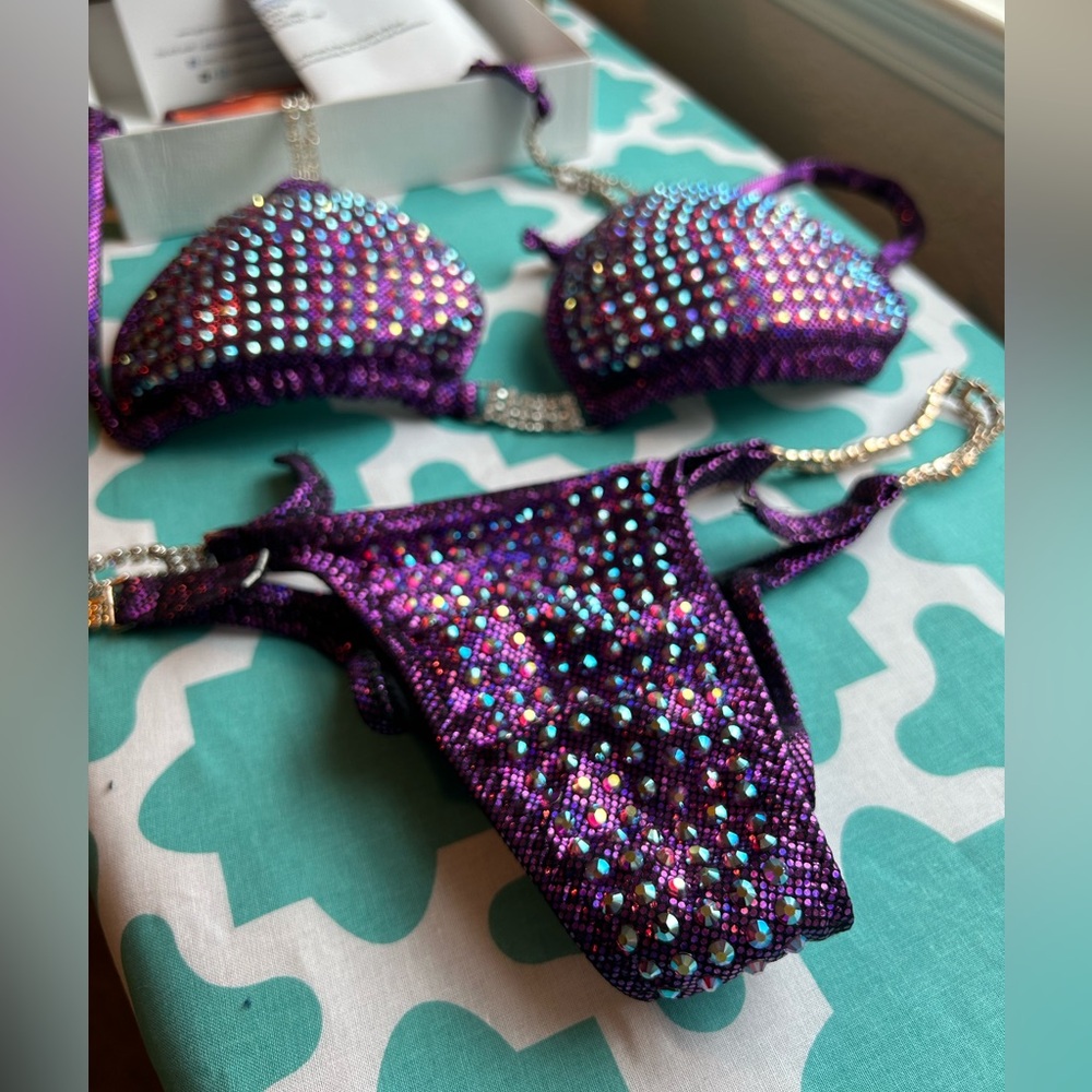 CJ Elite Competition Suit in stunning Purple. ✨